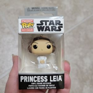 2/$10 Leia Pocket POP Keychain Star Wars Vinyl